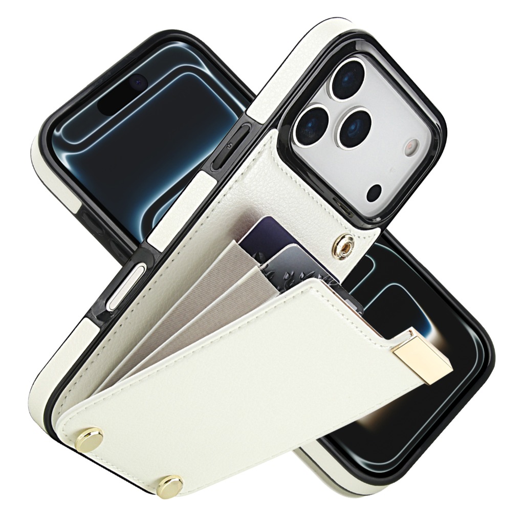 Leather Wallet Card Holder Phone Cover - Organ Card Holder Wallet Phone Case