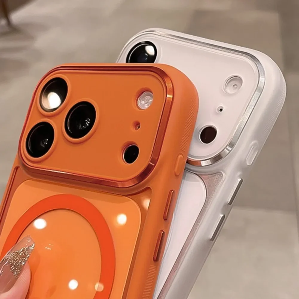 Luxury Armor Bumper Clear Magn - đánh giá và giá Clear Shockproof Bumper Case