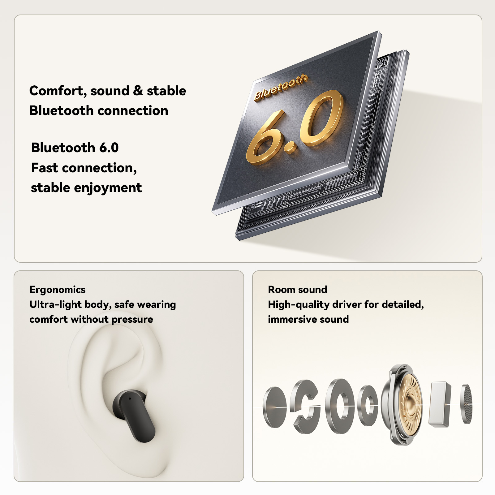 ZNP N04 Wireless Bluetooth Ear - đánh giá và giá Earphones